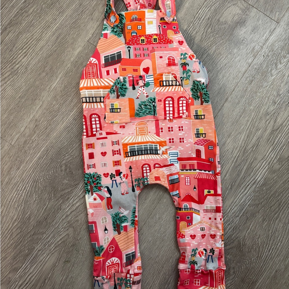 18-24M Valentines Day Toddler Overalls | More Fun Please - Picture 6 of 10
